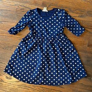 Dress Girls / 3/4 sleeve dress / size 6x